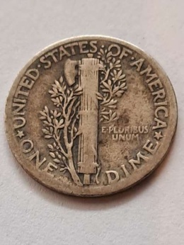 USA 5 Centów Mercury 1936 r