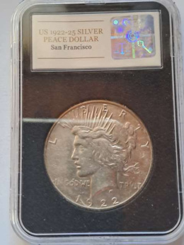 USA Dollar Peace 1922 r