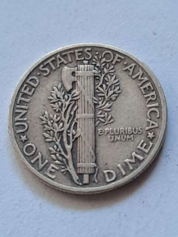 USA 10 Centów Mercury 1944 r