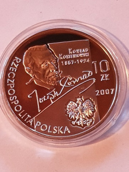 10 zł Konrad Korzeniowski 2007 r