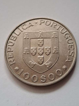 Portugalia 100 escudo J.R. Pereira 1981 r