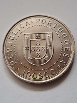 Portugalia 100 escudo Niepodległość 1990 r