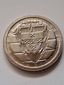 Portugalia 25 escudo Bitwa pod Aljubarrotą 1985 r