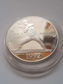 USA Dollar Bejsbolista 1992 r