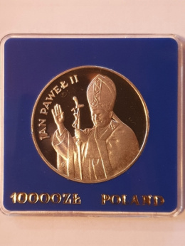 10 000 zł Jan Paweł II 1987 r