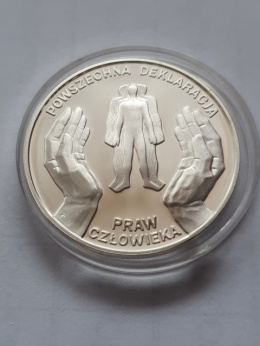 10 zł Deklaracja Praw Człowieka 1998 r