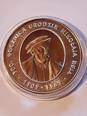 10 zł Mikołaj Rej 2005 r