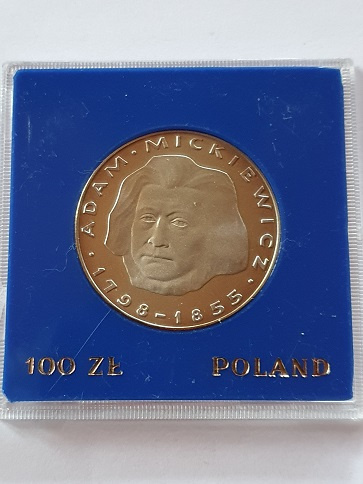 100 zł Adam Mickiewicz 1978 r