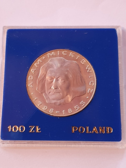 100 zł Adam Mickiewicz 1978 r