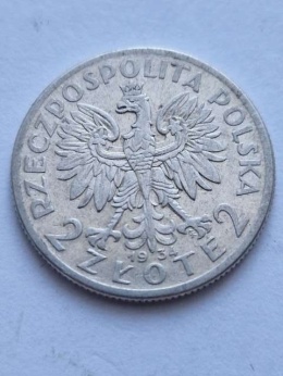 2 zł Głowa Kobiety 1934 r
