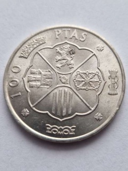 Hiszpania 100 Ptas 1966 r