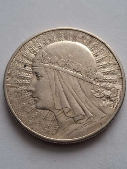 10 zł Głowa Kobiety 1932 r bez znaku