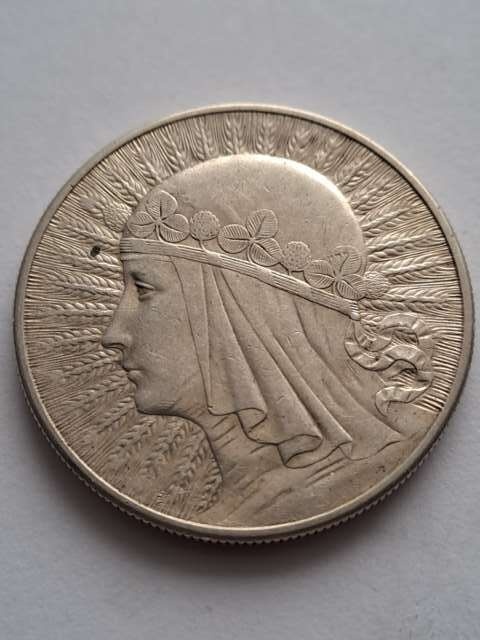 10 zł Głowa Kobiety 1932 r bez znaku