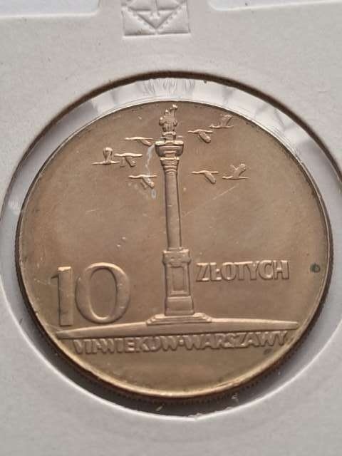 10 zł Kolumna Zygmunta Duża 1965 r