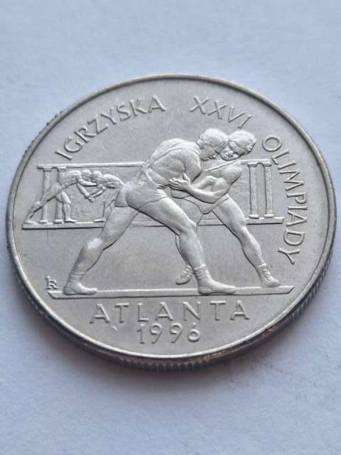 2 zł Atlanta Zapaśnicy 1995 r