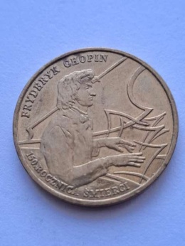 2 zł Fryderyk Chopin 1999 r