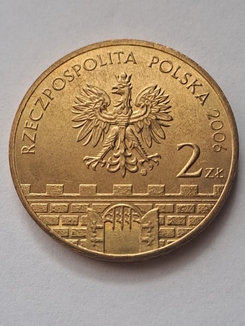 2 zł Miasta Historyczne - Nowy Sącz 2006 r