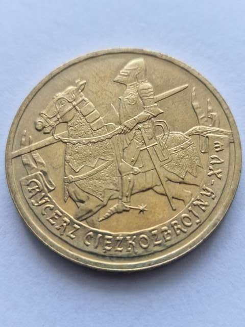 2 zł Rycerz Ciężkozbrojny 2007 r