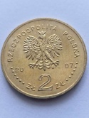 2 zł Rycerz Ciężkozbrojny 2007 r