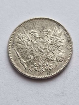 Finlandia 50 Pennia Mikołaj II 1917 r