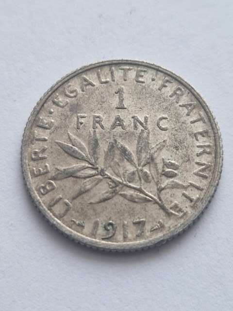 Francja 1 Frank 1917 r