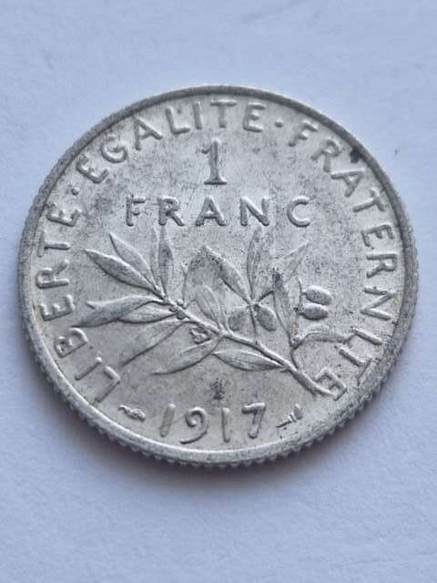 Francja 1 Frank 1917 r