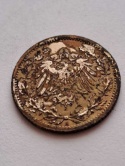 Niemcy 1/2 Marki Wilhelm II 1907 r A