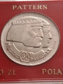 100 zł Mieszko i Dąbrówka 1966 r próba