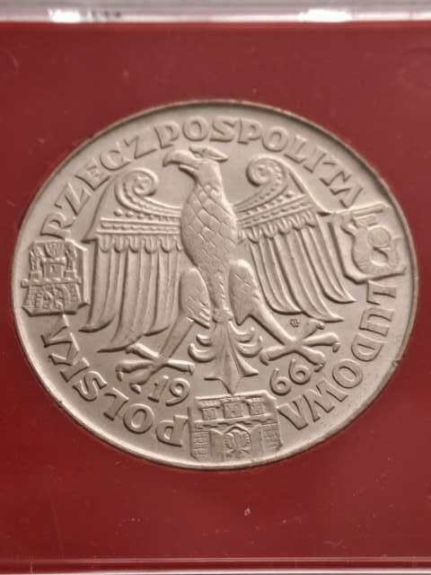 100 zł Mieszko i Dąbrówka 1966 r próba