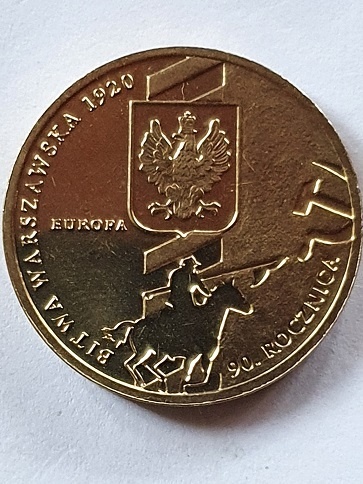2 zł 90 Rocznica Bitwy Warszawskiej 2010 r
