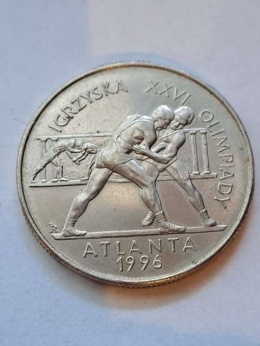 2 zł Atlanta Zapaśnicy 1995 r