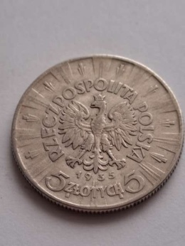 5 zł Józef Piłsudski 1935 r