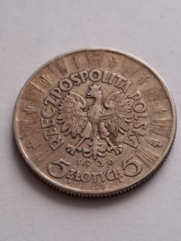 5 zł Józef Piłsudski 1936 r