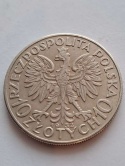 10 zł Głowa Kobiety 1932 r bez znaku
