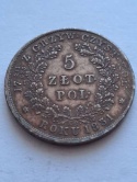 Powstanie Listopadowe 5 zł 1831 r