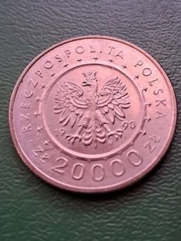 20 tyś Zamek w Łańcucie 1993 r