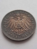 Niemcy 3 Marki Saksonia 1913 r