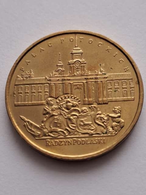 2 zł Pałac Potockich 1999 r