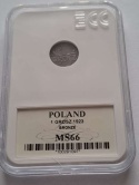 1 Grosz 1923 r GCN MS 66