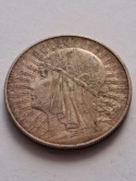 10 zł Głowa Kobiety 1932 r znak