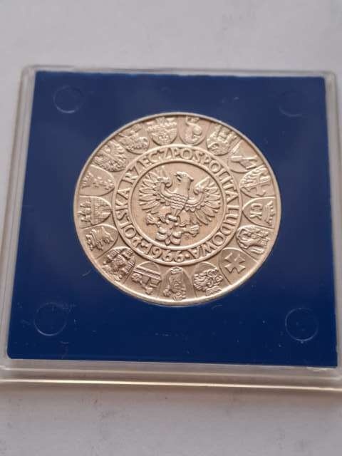 100 zl Mieszko i Dąbrówka 1966 r