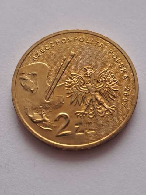 2 zł Leon Wyczółkowski 2007 r z worka