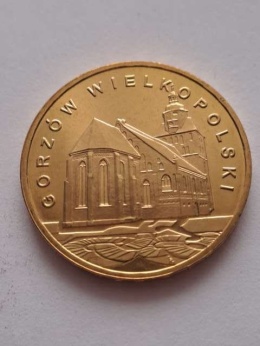 2 zł Miasta Historyczne - Gorzów Wielkopolski 2007 r z worka