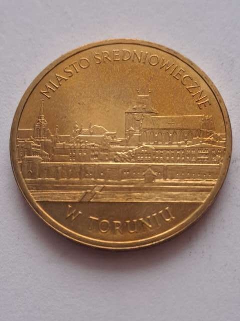 2 zł Miasta Średniowieczne w Toruniu 2007 r