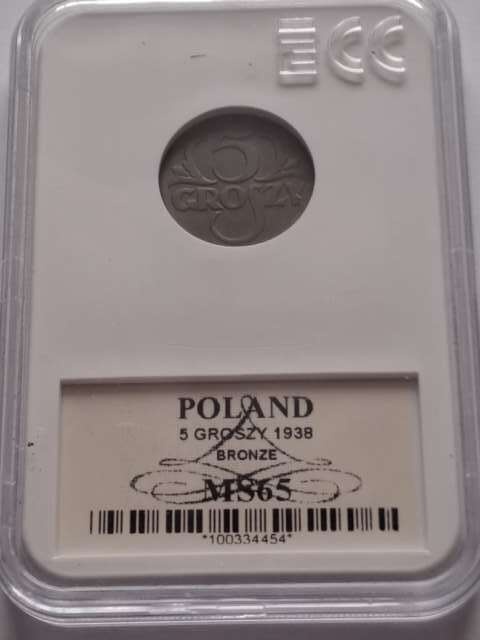 5 Groszy 1938 r