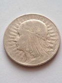 5 zł Głowa Kobiety 1932 r znak