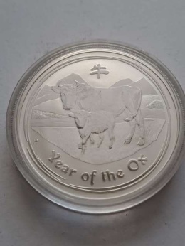 Australia 1 Dolar Lunar Rok Wołu 2009 r