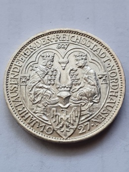 Niemcy 3 Marki Northausen 1927 r rzadszy