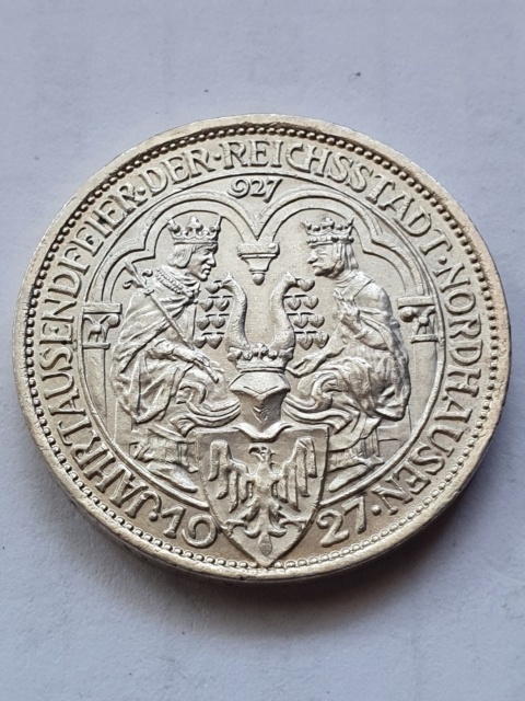Niemcy 3 Marki Northausen 1927 r rzadszy