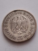Niemcy 5 Marek Hindenburg 1936 r A